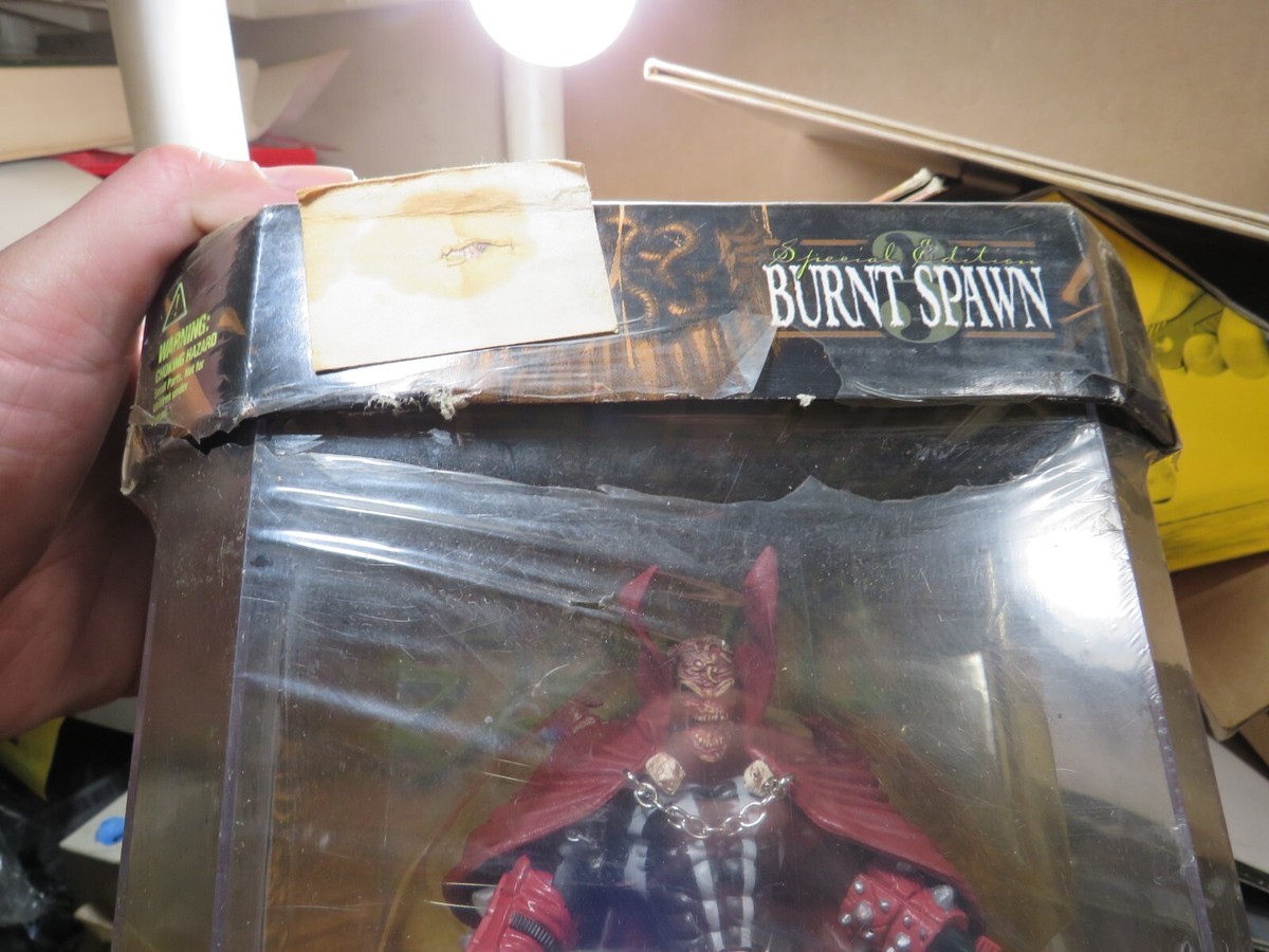 1998 McFarlane Spawn Special Edition Burnt Spawn Action