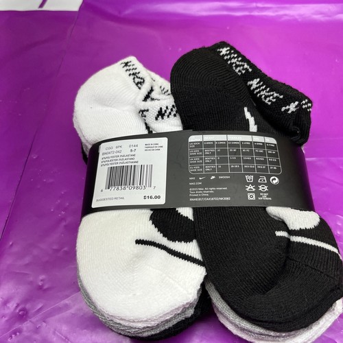 Nike Cushioned No Show unisex socks size 10c-3Y 5-7 years old #BN0472-042 FRE SH - Picture 5 of 8