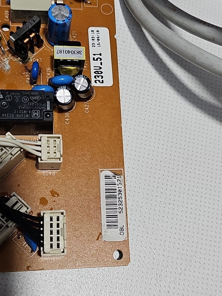 Fisher & paykel DD605 dishwasher filter board & power cord Kn3124 eBay