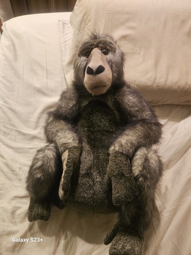 Large-20" E&J Classic Prima Classique Plush Baboon Stuffed Monkey Life-Like Face - 第 7/7 張圖片