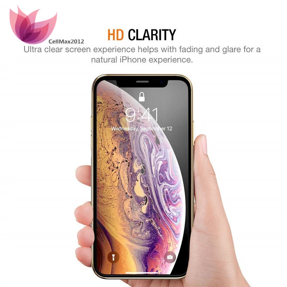 For iPhone 17 Pro Max 16 15 14 13 9H+ Hardness Tempered Glass Screen Protector - Image 2 of 4