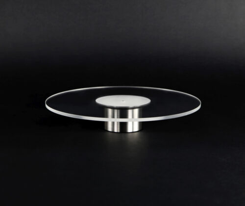 Platine 6 mm verre acrylique transparent slip mat support platine vinyle - Photo 2 sur 3