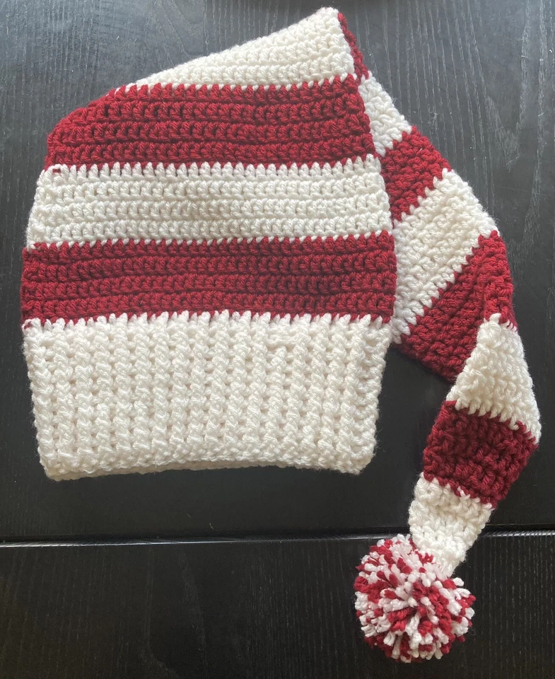 Medias de Navidad Sombrero Estilo Papá Noel Sombrero de Invierno Foto 2 de 2