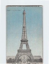Postcard La Tour Eiffel Paris France