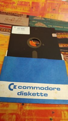 Commodore Model VIC-1541 Test / Demo Diskette (Commodore C64 Diskette) works