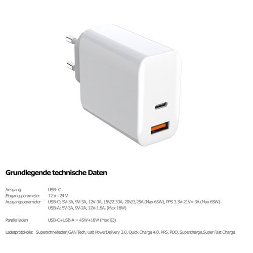 Für Samsung Galaxy Book Pro 65W Usb C Netzteil Ladegerät Thunderbolt 4 Kabel - Bild 6 von 15