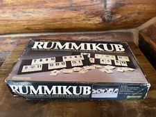 The Original RUMMIKUB Rummy Tile Game 400 Pressman 1987 Edition