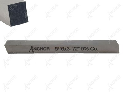 Anchor 5/16 HSCO Werkzeugbit Vierkant 5/16 x 3 1/2 M35 5% Kobalt Dreh-/Fräsbit