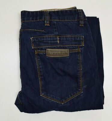 J1867 RINGSPUN MEN'S BLUE DENIM JEANS  W36R  L31