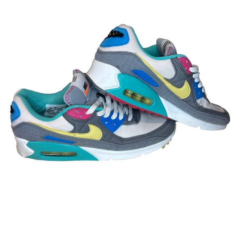 Mens Size 10 Nike Air Max 90 SE "Air Sprung" Running Sneakers - DM8171-001 - Picture 3 of 10