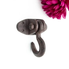 Elastyczny haczyk, otwarty, żelazny, hak ścienny, hak sufitowy