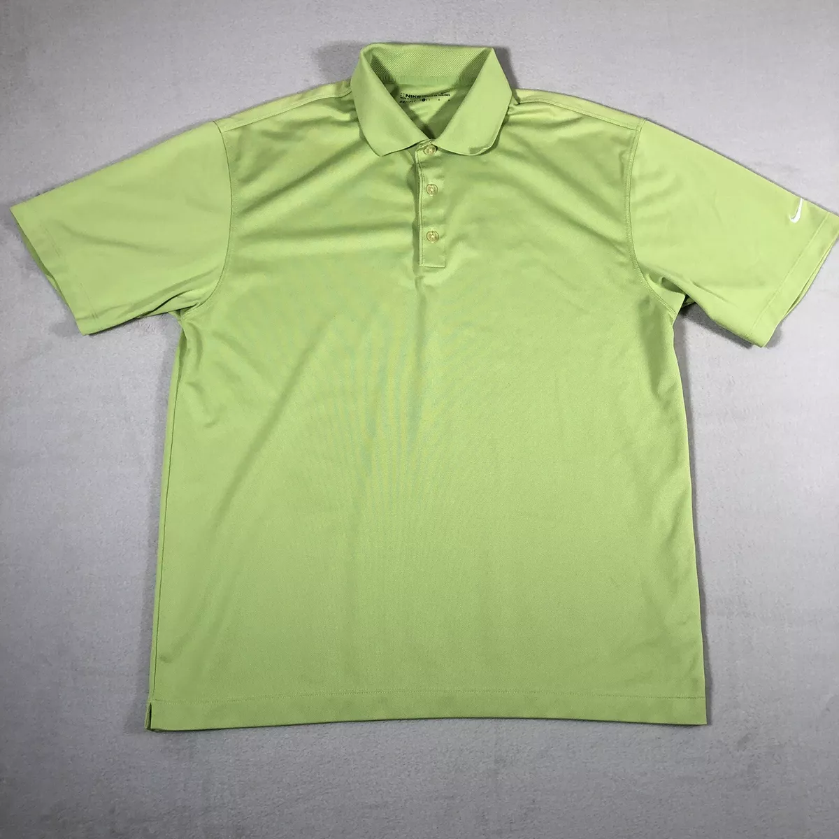 Lime green cheap nike polo