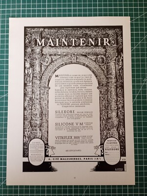 1284 beautiful advertising circa 1960 Flint back J Watton Comera Bouchard father and fi