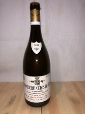 2011 Domaine Armand Rousseau Pere et Fils Chambertin Grand Cru, bottiglia vuota