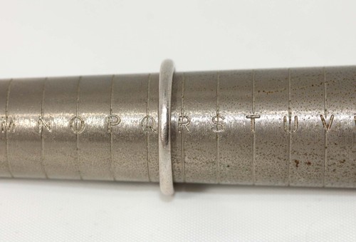 FULLY HALLMARKED STERLING SILVER FINE DOMED STACKER WEDDING BAND 1974 - Picture 7 of 12