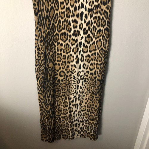 ZARA FW24 Animal Print Maxi Dress ZW Collection Black Brown 8252/163 Small NEW - Picture 7 of 10