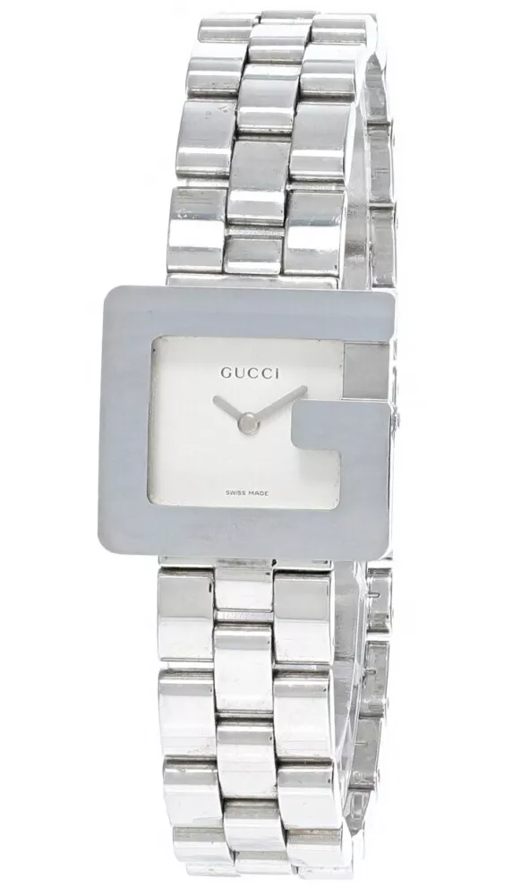 Gucci bracelet watch sale silver