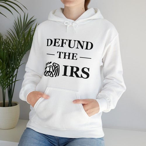 Defund the IRS Unisex Hoodie Sweatshirt, lustig Abolish the IRS Kapuzenpullover - Bild 20 von 101