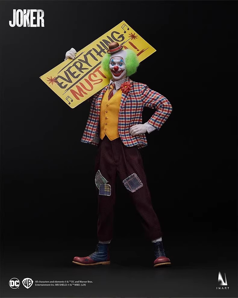 INART 1/6 JOKER Joaquin Phoenix Action Figure 4 figures Set Deluxe