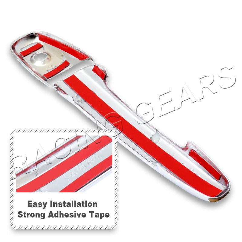 MIRROR CHROME DOOR HANDLE COVER CAPS 8-PCS FIT 07-12 MAZDA CX-7/07