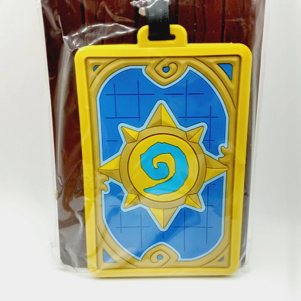 New Blizzcon 2019 Hearthstone Vinyl Luggage Tag Heroes of Warcraft & Magnet Set - Image 3 of 4