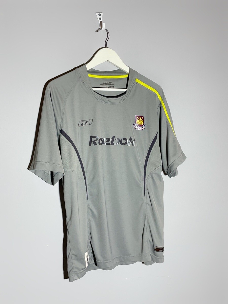 ウェア Reebok WestHam Uniform authentic West Ham United 2003 - 2005 Home football shirt jersey