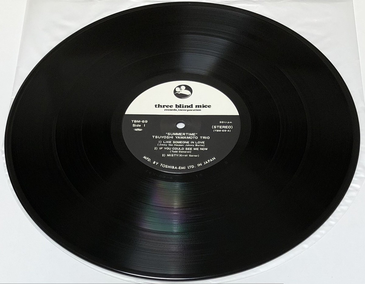 その他 tsuyoshi Tsuyoshi Yamamoto Trio / Summertime 1976 Vinyl LP First Pressing