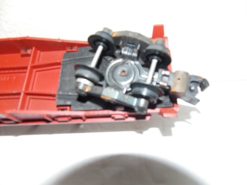 Lionel 6511 Pipe Flatcar with American Flyer S Knuckle Coupler Die Cast Trucks - Picture 13 of 24