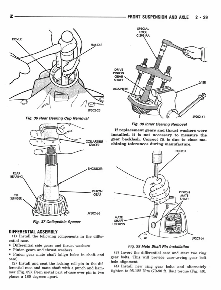 Jeep Grand Cherokee 1994 taller reparación manual motor transmisión eléctrico Foto 3 de 4