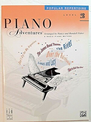 Piano Adventures ''Popular Repertoire- Level 2B'' by Faber & Faber