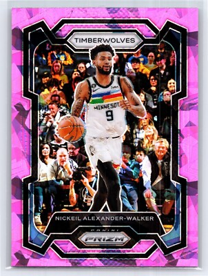 2023-24 Panini Prizm - Nickeil Alexander-Walker #218 Pink Ice Prizm
