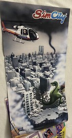 Nintendo Power Magazine Vol. #23 Poster Power Blade SNES NES Sim City