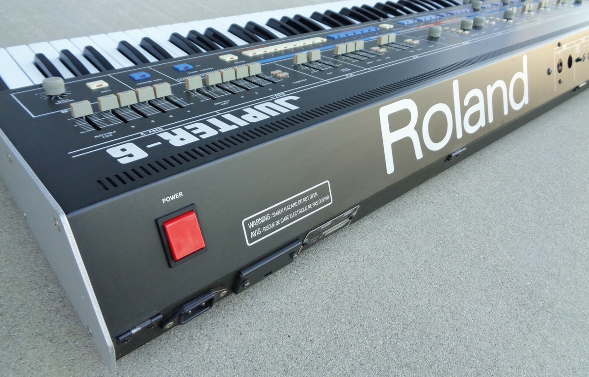 (希少)Roland JUPITER-6 アナログシンセサイザー Roland Jupiter-6 - Polyphonic Analog Synthesizer - Pro