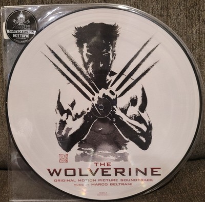 The Wolverine Soundtrack 2xLP Picture Disc Hot Topic Exclusive Marvel Records