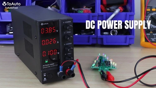 Adjustable DC Bench Power Supply 30V 5A/6A/10A LED Precision Lab Variable UK - Video 1 of 1