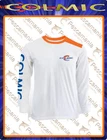 Colmic Long Sleeve Long Sleeves White Orange T-Shirt Size M