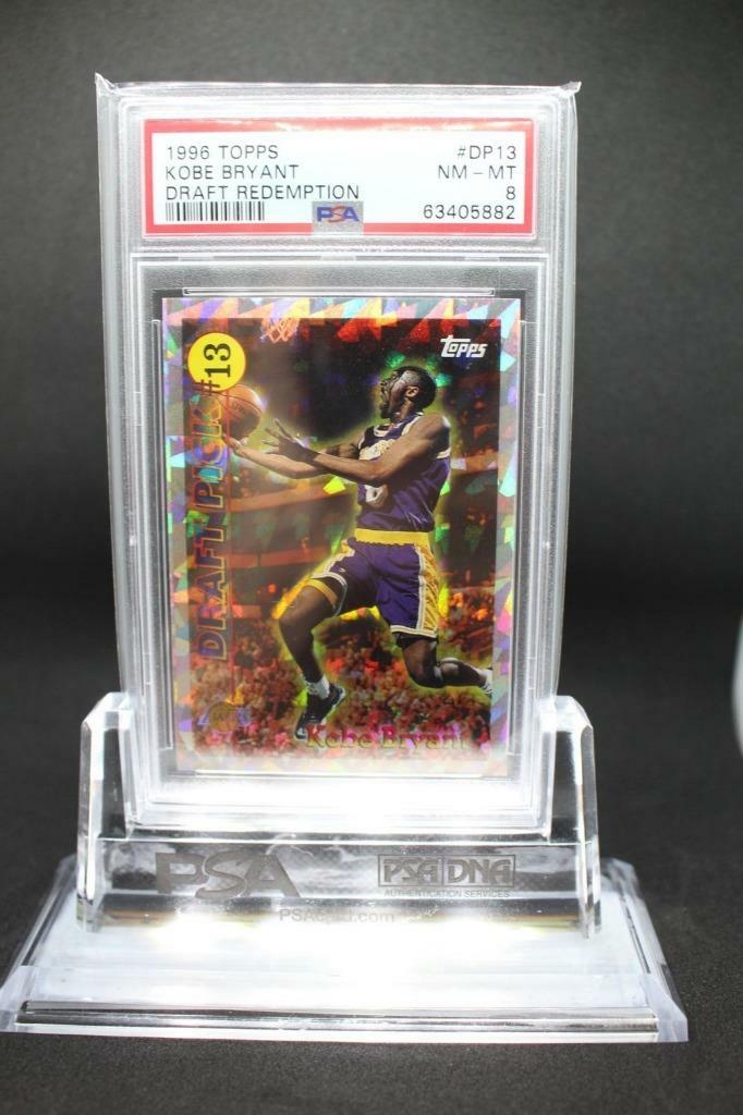 RC 1996 Topps Draft Redemption Kobe Bryant Rookie #DP13 PSA
