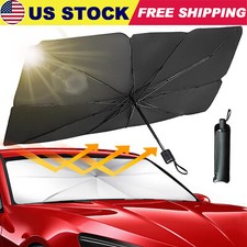 Car Windshield Sun Shade Uv Rays Sun Visor Foldable Reflector Umbrella Cover Usa Car Windshield Sun Shade Uv Rays Sun Visor Foldable Reflector Umbrella Cover Usa