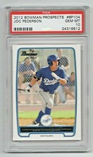 2012 Bowman Prospects * Rookie  RC * Joc Pederson * #BP104 * PSA 10 Gem Mint