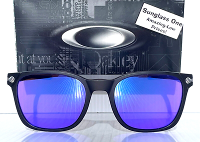NEW Oakley OJECTOR Matte Black PRIZM Violet Purple Lens Sunglass