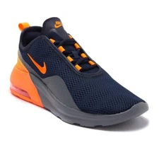 Nike Air Max Motion 2 Black Total Orange Size 11 US/ 10 UK/ 45 EUR
