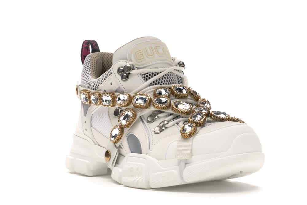 gucci flashtrek sneaker with removable crystals price