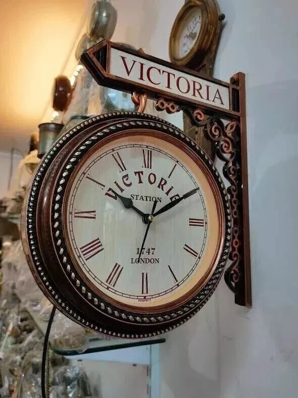 Victoria Station Clock 1747 London Double sided Face Wall Railway gift - Image 2 of 4