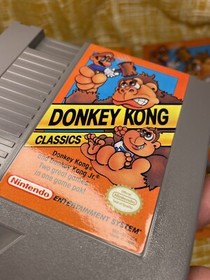 NES NINTENDO DONKEY KONG Classic great condition With Box And Instructions