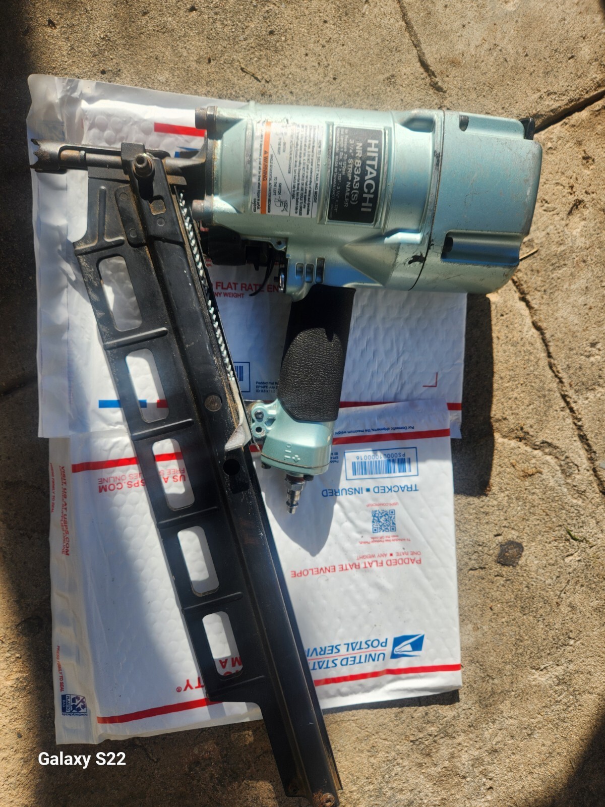 Hitachi Koki NR83A3(s) 31/4 " framing nailer eBay