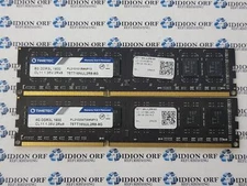Set of 2 TIMETEC 8 GB DDR3L DESKTOP RAM PC3L-1600 2Rx8 75TT16NUL2R8-8G SKU 16237
