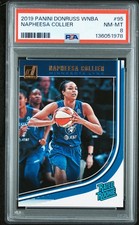 PSA 8 Napheesa Collier 2019 Panini Donruss Wnba #95