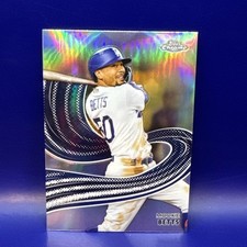 Mookie Betts 2024 Topps Chrome Strokes Insert Card #S3 Los Angeles Dodgers