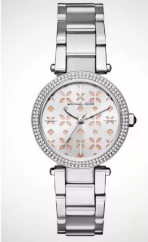 Orologio donna MK6483 Michael Kors Mini Parker quadrante ritaglio floreale