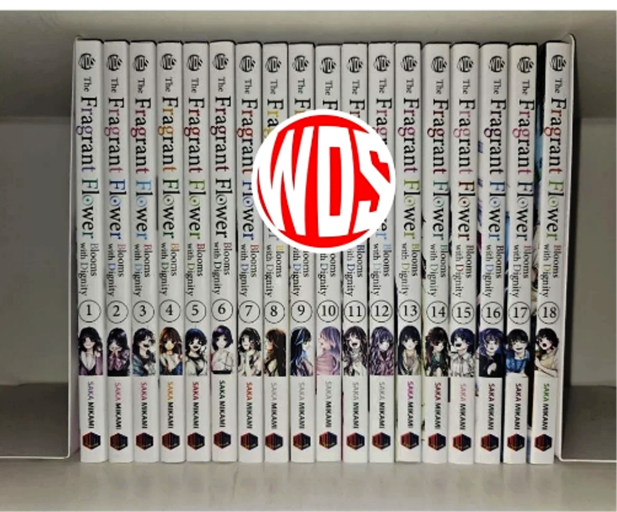 The Fragrant Flower Blooms With Dignity volume 1-18 English